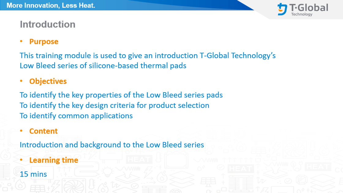 Low Bleed PTM